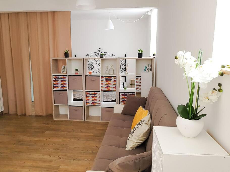 Thekeystudio, Studio Beige Nel Centro, 4 Minuti Dal Mare Bordighera Exteriör bild